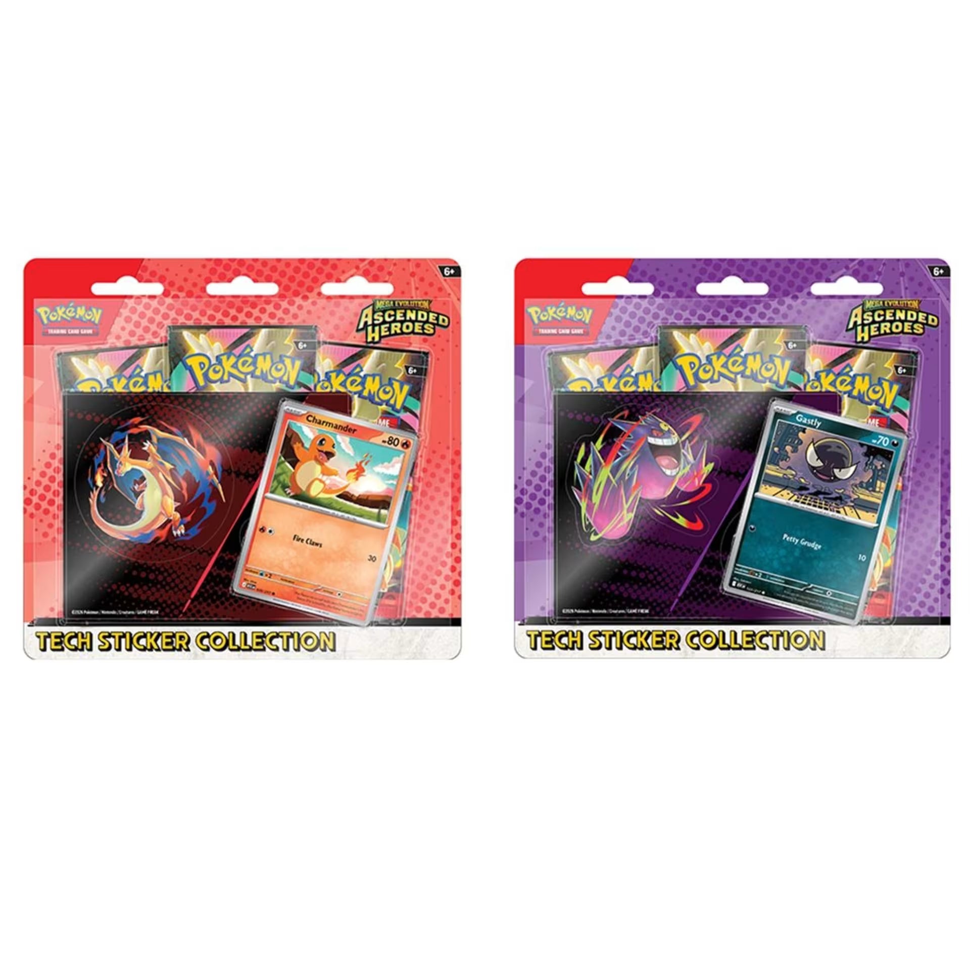 Mega Evolution Ascended Heroes Tech Sticker Collection - Assorted