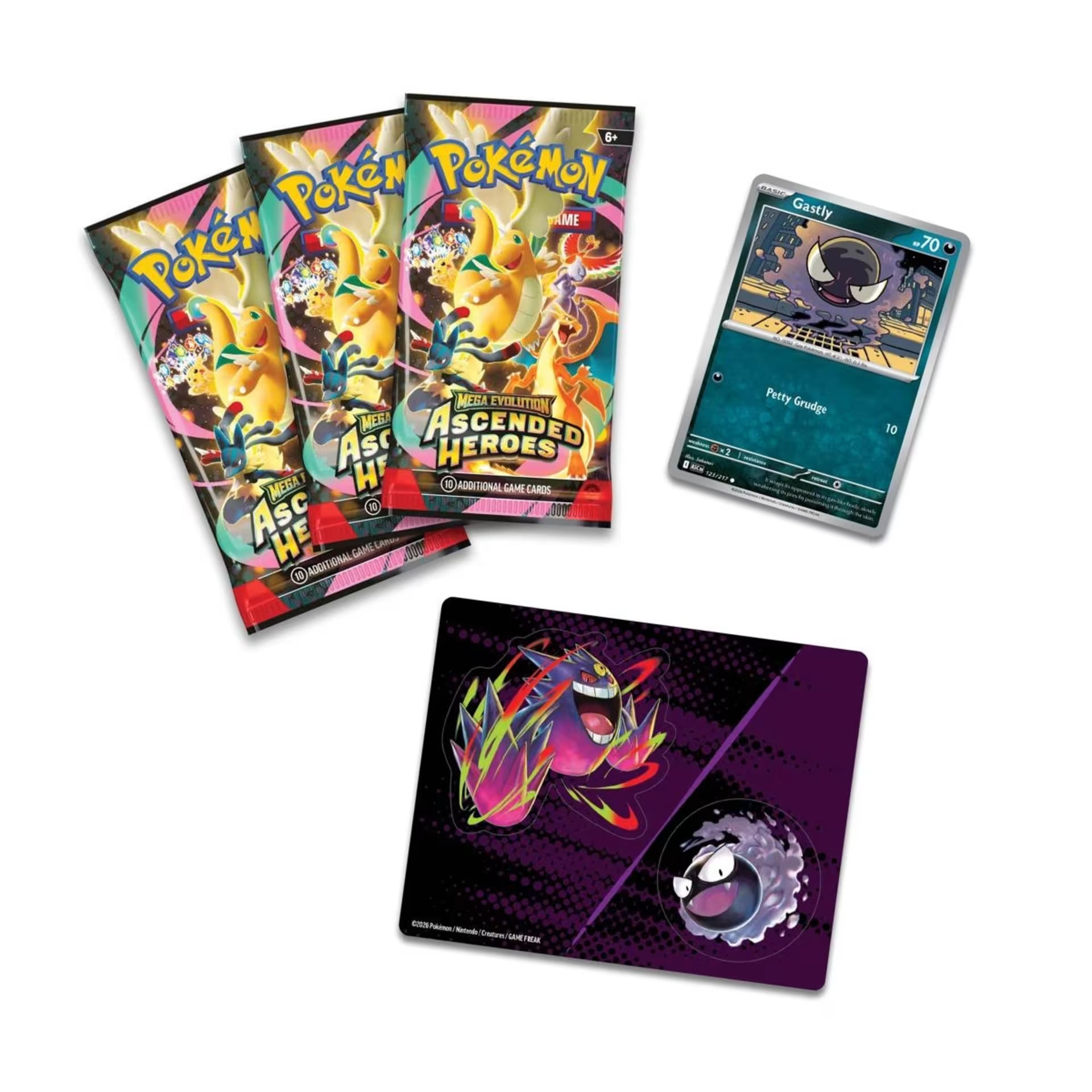 Mega Evolution Ascended Heroes Tech Sticker Collection - Assorted