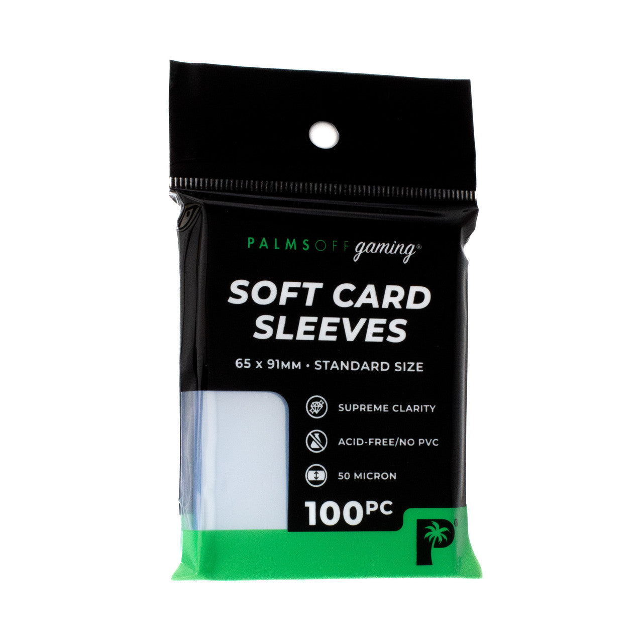 Palms Off Gaming Soft Card Sleeves - 100pc