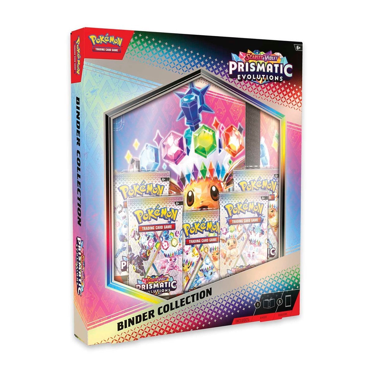 Scarlet and Violet Prismatic Evolutions - Binder Collection