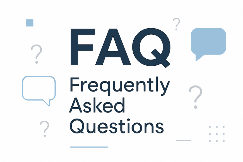FAQ's