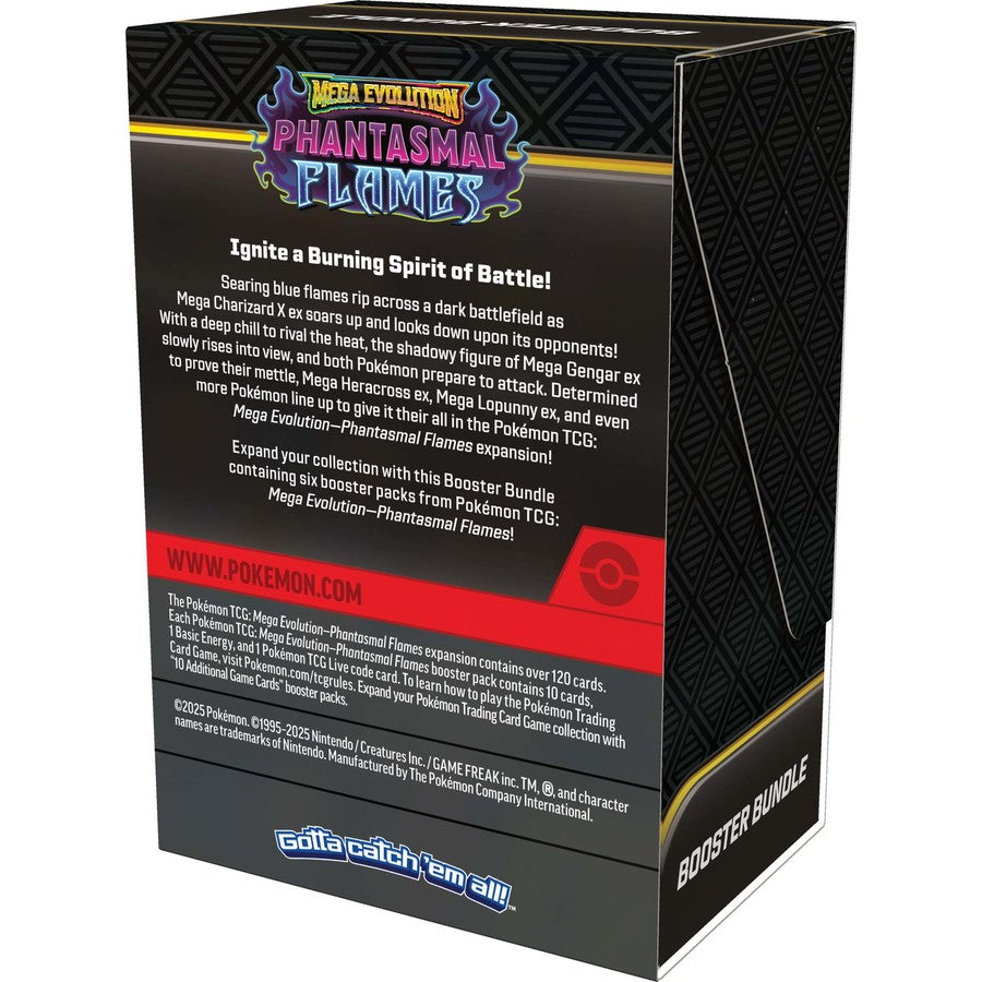 Mega Evolution Phantasmal Flames - Booster Bundle