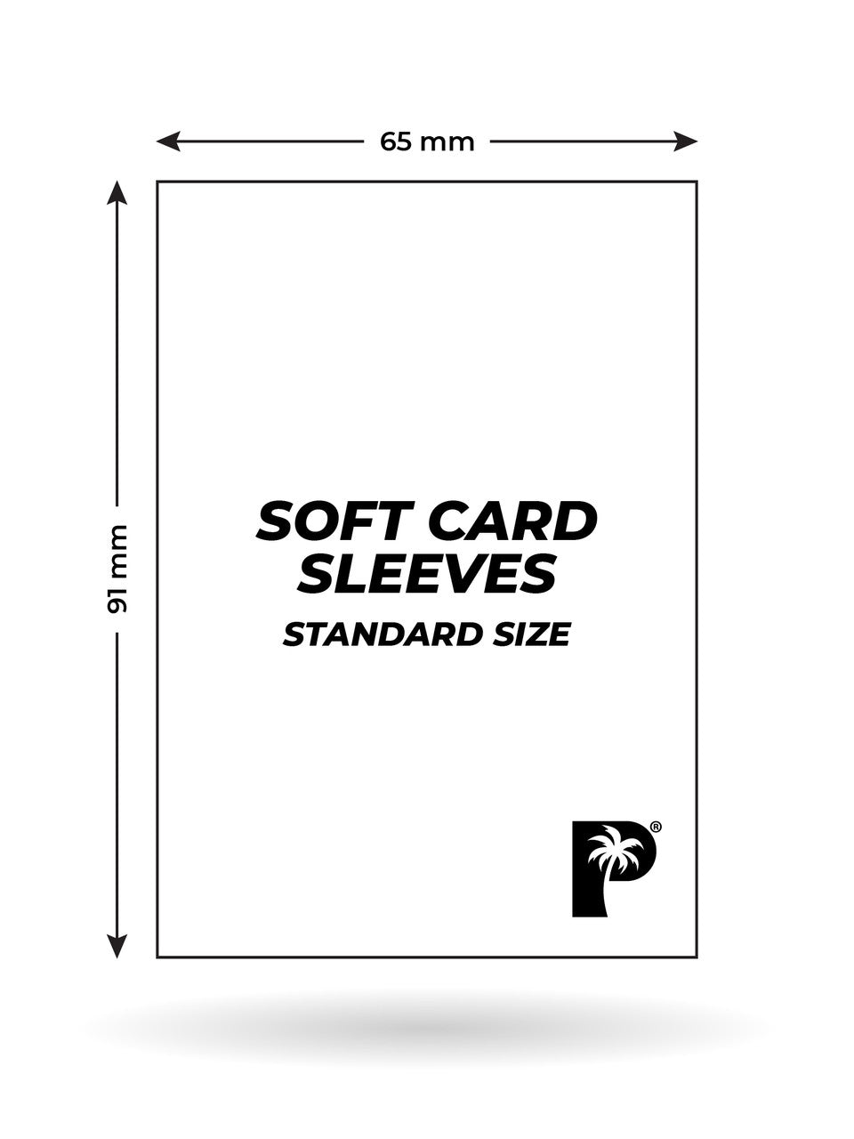 Palms Off Gaming Soft Card Sleeves - 100pc