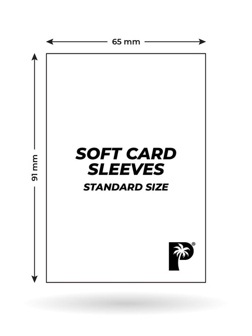 Palms Off Gaming Soft Card Sleeves - 100pc